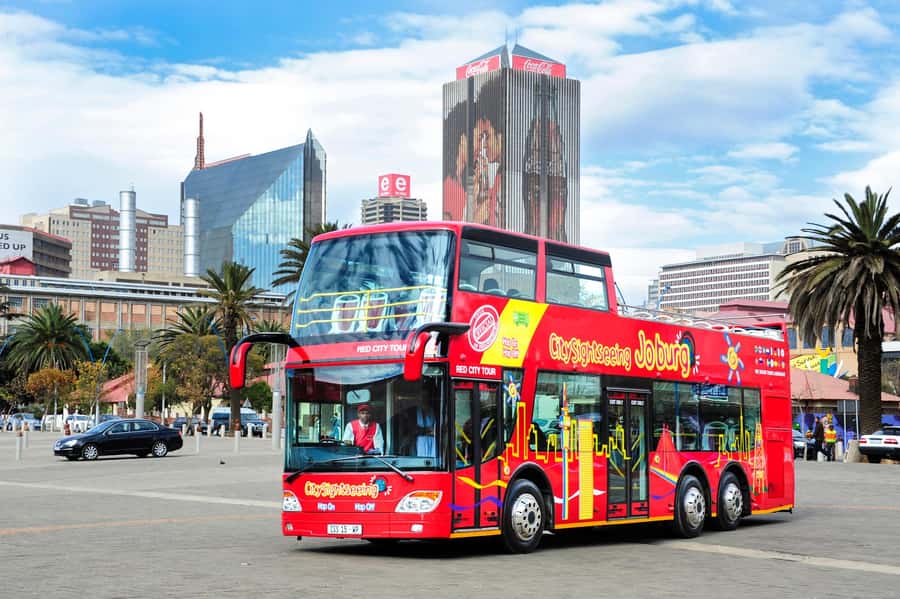 Johannesburg: Hop-On Hop-Off Bus with Optional Soweto Tour - The main route, from Melrose Arch to Houghton