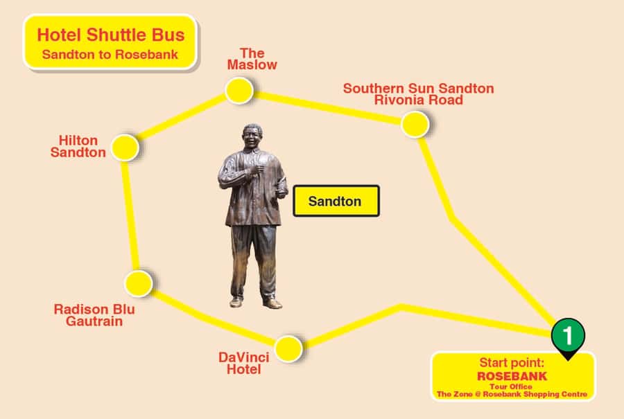 Johannesburg: Hop-On Hop-Off Bus with Optional Soweto Tour - Allow time for Mandela House