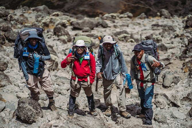 Kilimanjaro climb, Lemosho Route (6-day) - Day three: Lava Tower and Barranco Wall