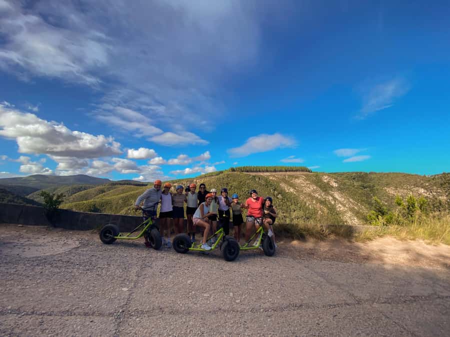 Knysna: Downhill Forest Scootour Adventure - The safety briefing sets the pace