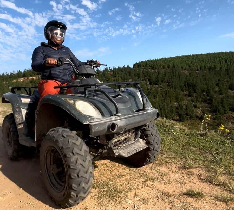Knysna: Guided Quad Bike Tour in the Forest - From Thesen Island to the Knysna Forest