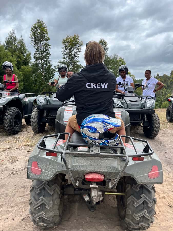 Knysna: Guided Quad Bike Tour in the Forest - One hour and 12 to 15 kilometers among the trees