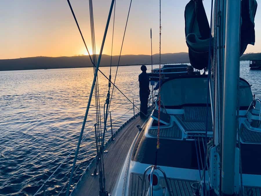 Knysna Sunset Sailing Cruise with Light Dinner and Wine - The price and what you receive