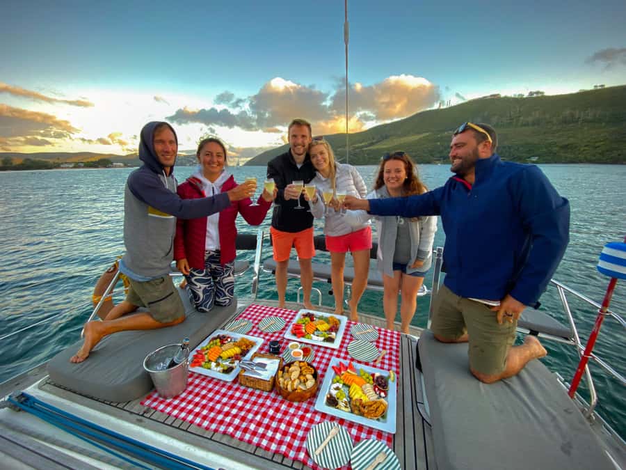 Knysna Sunset Sailing Cruise with Light Dinner and Wine - Booking tips for a better evening