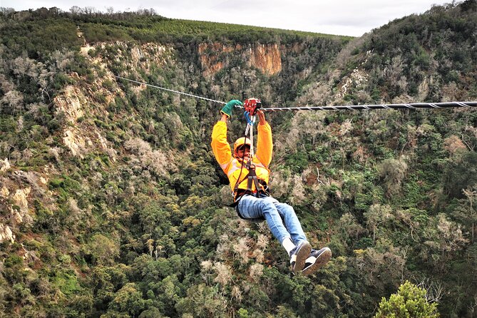 Knysna Ziplines Tour - Getting ready at Harkerville