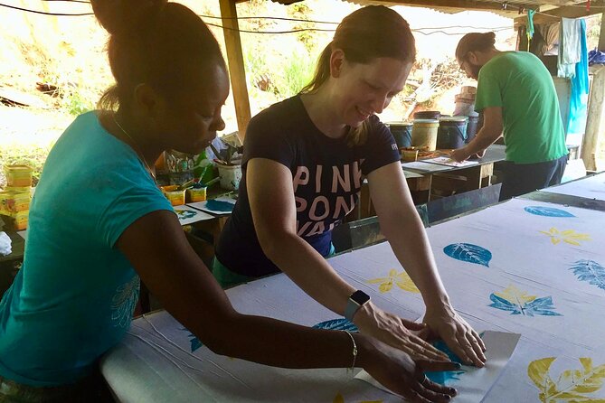Learn the Traditional Seychelles Art of Sun Printing with Local Textile Designer - The view and the pace of the morning