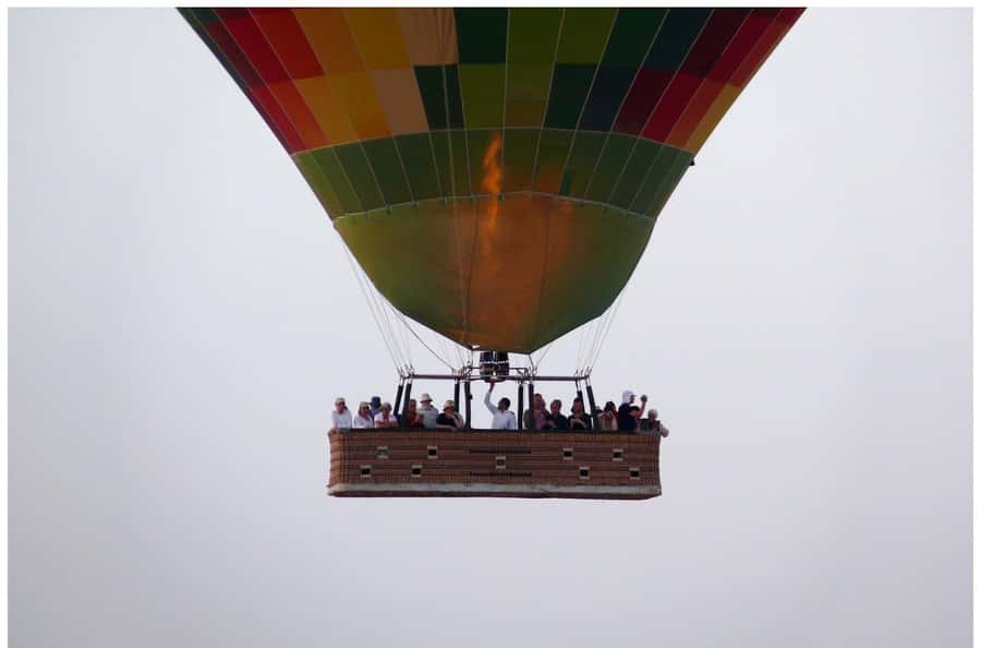 Luxor: Hot Air Balloon Ride Over Temple of Hatshepsut - The Valley of the Kings and the farming fields