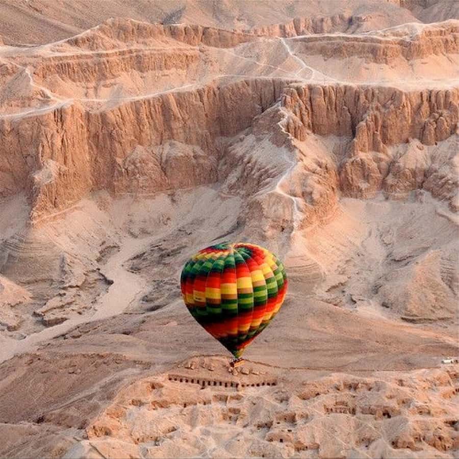 Luxor: Hot Air Balloon Ride over the Valley of the Kings - Why the Valley of the Kings looks best from a balloon