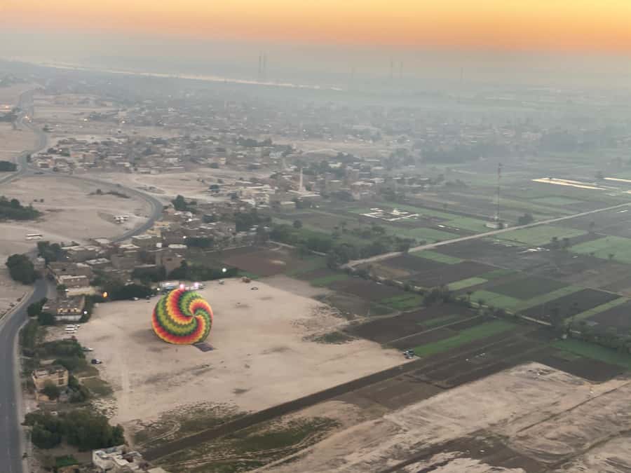 Luxor: Hot Air Balloon Ride over the Valley of the Kings - What you can see during the 50-minute flight
