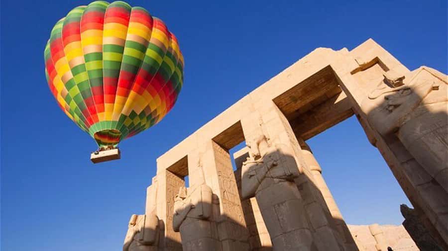 Luxor: Hot Air Balloon Ride over the Valley of the Kings - From hotel pickup to the launch site