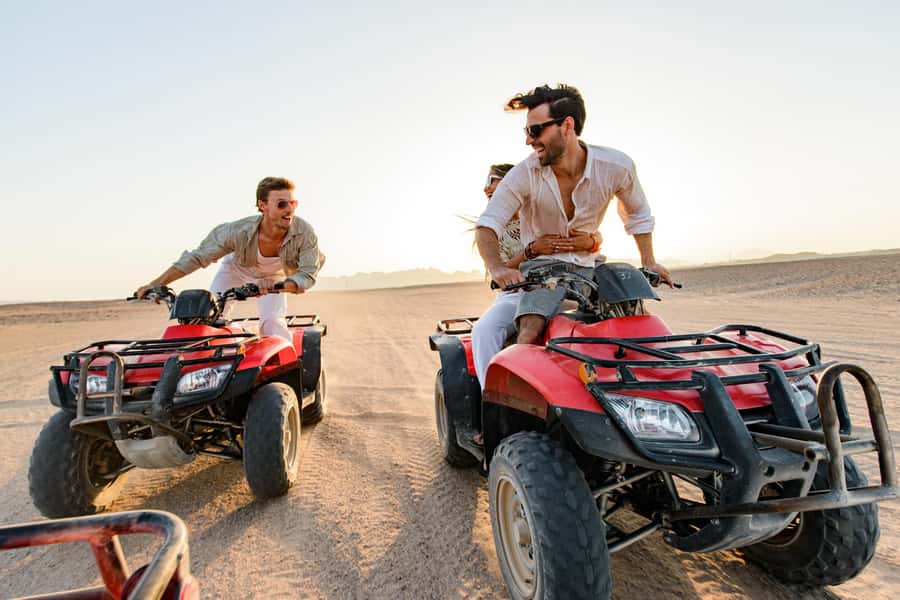 Luxor: Quad Bike Safari Experience - Leaving Luxor for the open desert