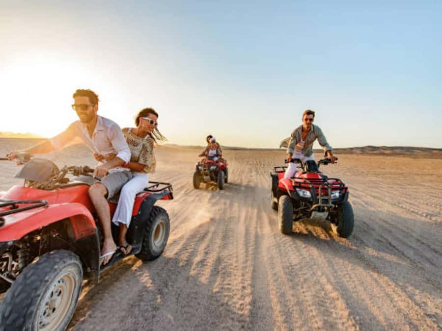 Luxor: Quad Bike Safari Experience - An hour among sand and mountain views