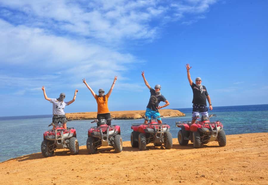 Makadi Bay: ATV, Sea View, Camel, Stargazing, Dinner & Show - Sunset, photographs, and the short camel stop