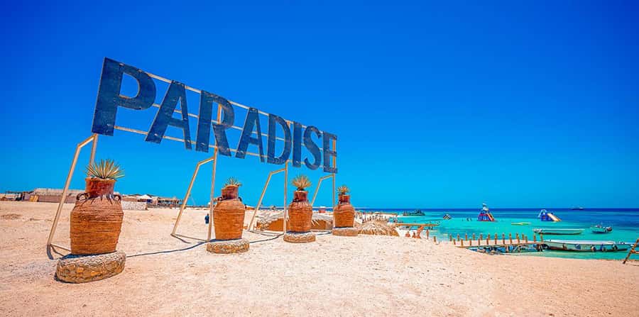 Makadi Bay: Nature with Snorkeling & Lunch Paradise Island - Paradise Island beach time and what it feels like