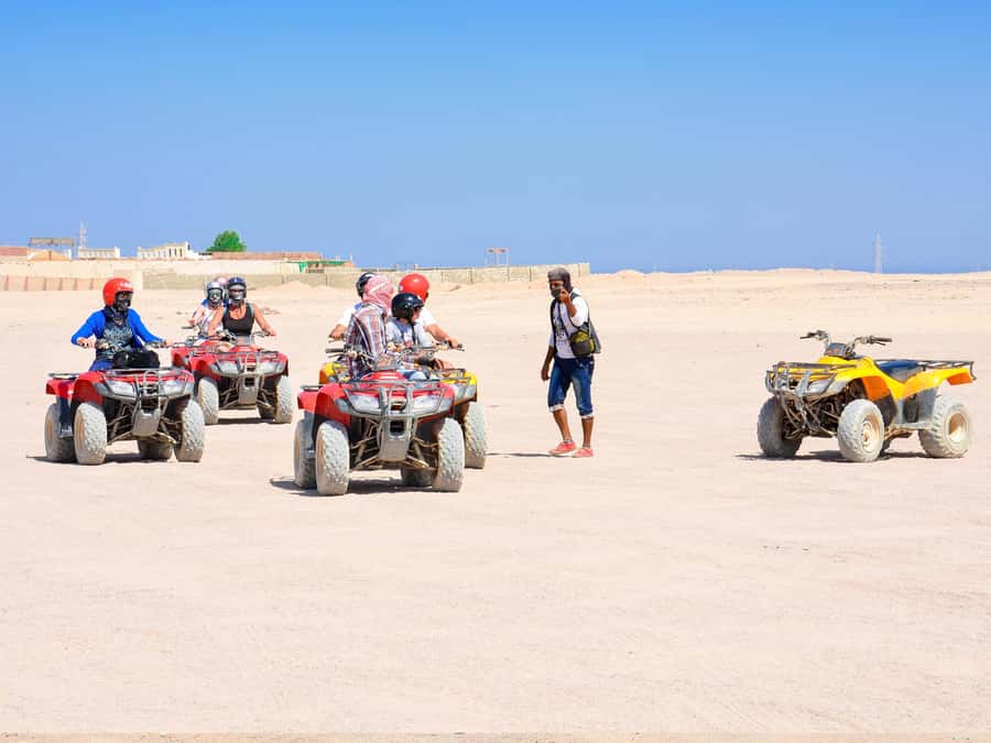 Makadi Bay: Sunset Quad & ATV Adventure & Seaview - Sunset is the strongest choice for scenery