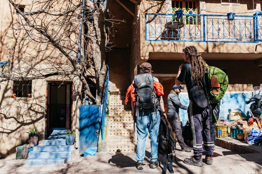 Marrakech: 2-Day Atlas Mountains Trek with Village Stay - Down through juniper woodland to Tizi Oussem