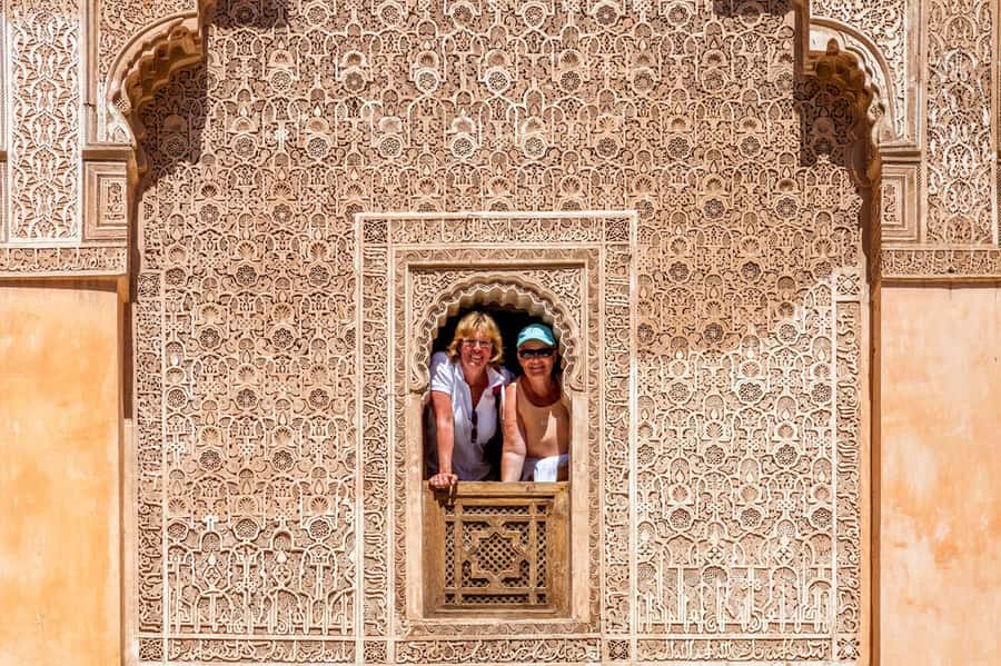 Marrakech: 3-Hour Monuments, Souks & Old Medina Walking Tour - Ben Youssef Madrasa: the strongest monument stop