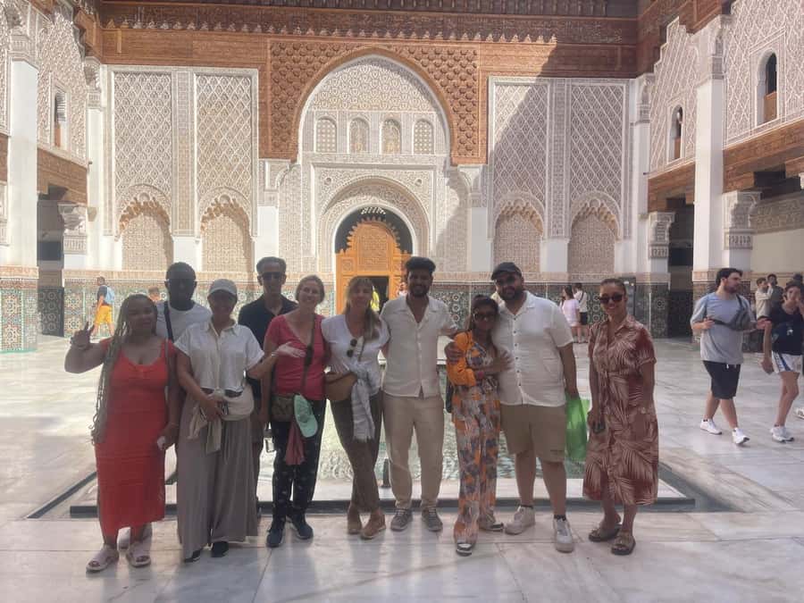 Marrakech: 3-Hour Monuments, Souks & Old Medina Walking Tour - Le Jardin Secret and a quieter pause