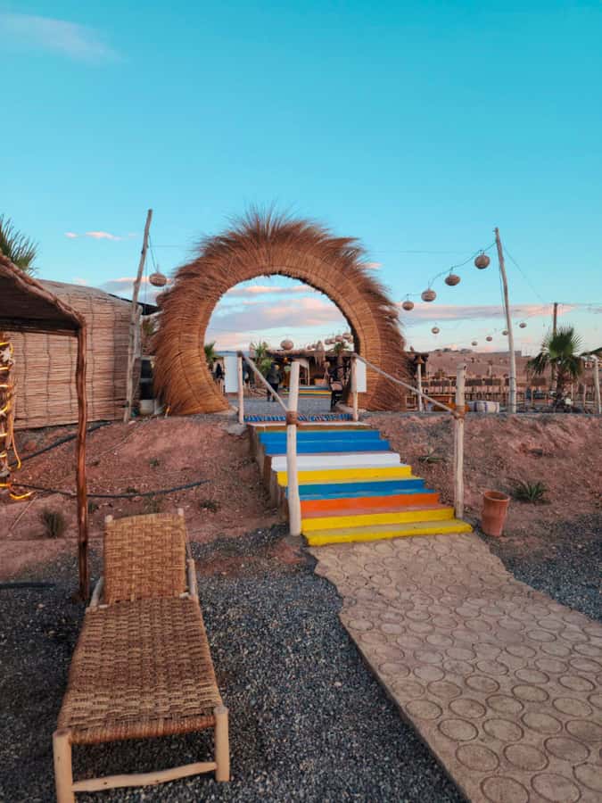 Marrakech: Agafay Camel Ride & Dinner with Fire Show Tour - Mint Tea and the Argan Oil Cooperative
