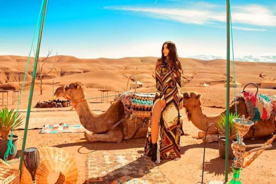 Marrakech: Agafay Desert Camp Lunch with Camel Ride and Pool - Key points to know before you go