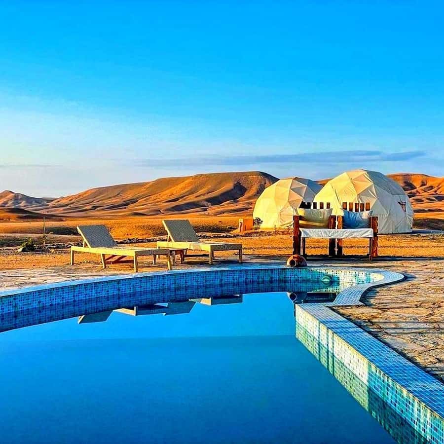 Marrakech: Agafay Desert Camp Lunch with Camel Ride and Pool - Pickup, transport, and the real length of the day