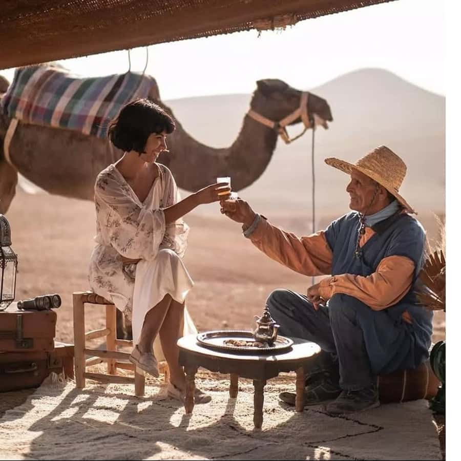 Marrakech: Agafay Desert Dinner Show with Sunset Camel Ride - The argan oil co-op stop