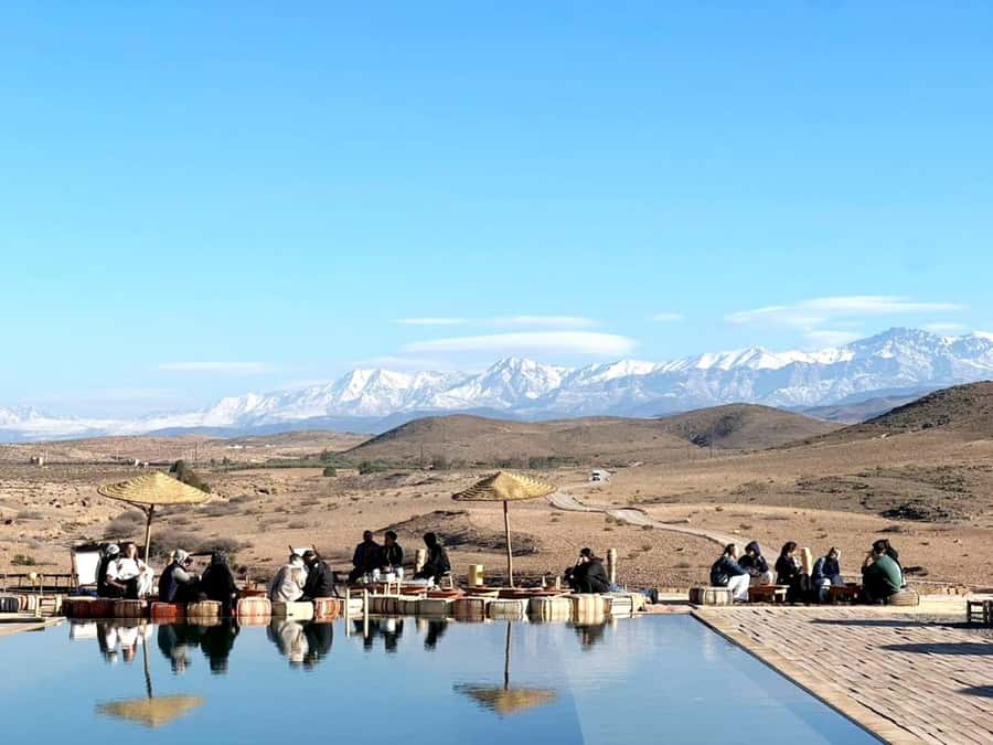 Marrakech: Agafay Desert Quad Biking & Dinner Show - The 35-minute quad ride across Agafay