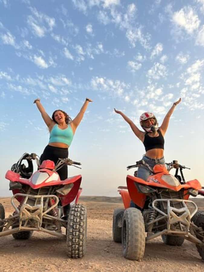 Marrakech: Agafay Desert Quad Biking with Dinner Show - Dinner in the Berber-style camp