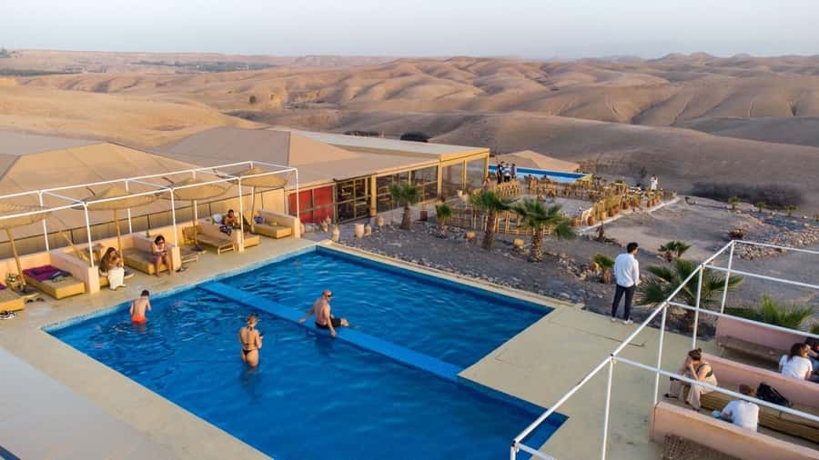 Marrakech: Agafay Desert Quad, Camel or Pool Day with Lunch - The ride from Marrakech to the camp