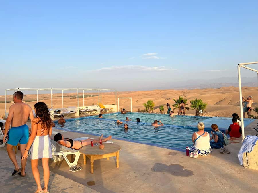 Marrakech: Agafay Desert Quad Camel Rides, Pool, Dinner Show - Why Agafay works for a short desert evening