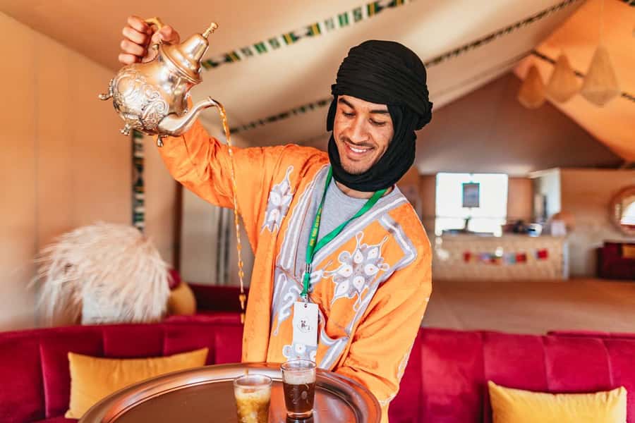 Marrakech: Agafay Desert Retreat, Tent, Dinner, Show & Pool - Arrival tea and a choice of afternoon activities