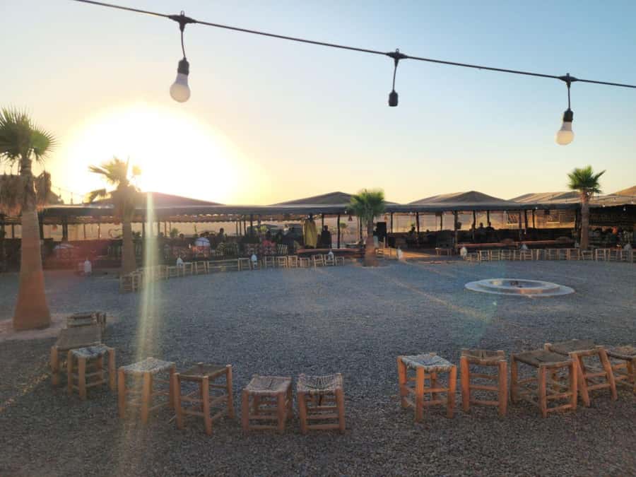 Marrakech: Agafay Desert Sunset Camel Ride, Quad & Dinner - Pool Time at the Berber Camp