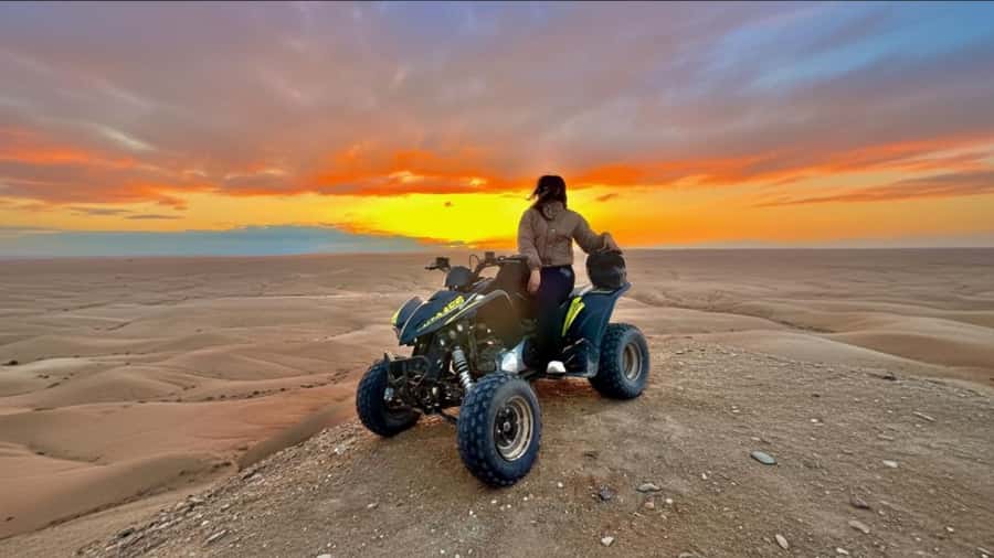 Marrakech: Agafay Desert Tour Quad bike & Dinner fire show - Why Agafay works when you do not have time for the Sahara