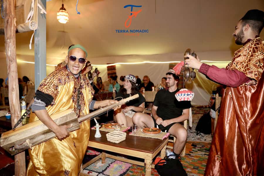 Marrakech: Agafay Dinner Show with Quad/Camel Ride and Pool - Dinner under the stars