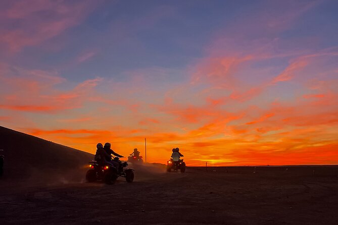 Marrakech: Agafay Quad Tour with Camel Ride, Dinner & Show - A twenty-minute camel ride with mountain views