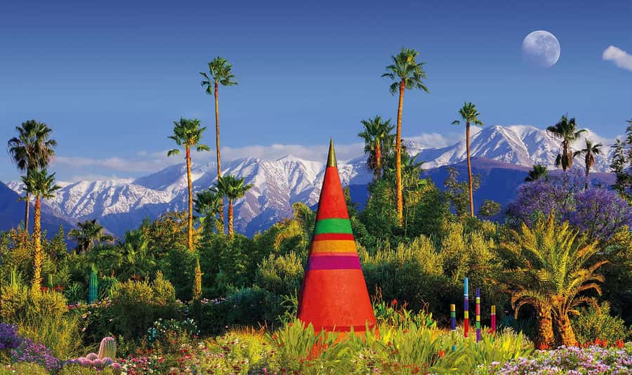 Marrakech: André Heller's ANIMA Garden Ticket - Entering the garden and finding your own route