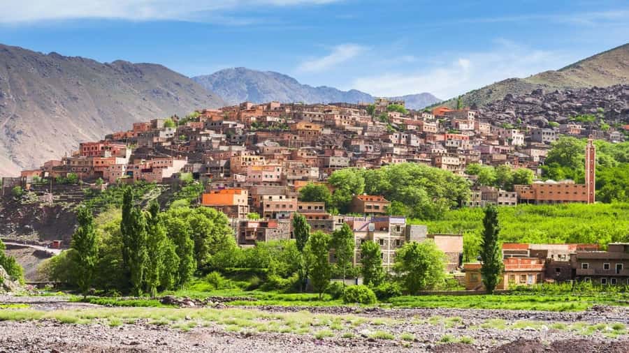 Marrakech: Atlas Mountains, Camel Ride, Waterfalls, & Lunch - From Marrakech to the Atlas foothills