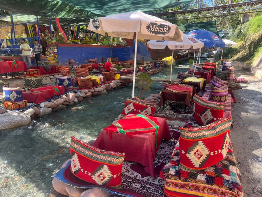 Marrakech: Atlas Mountains, Ourika Valley, Waterfall & Lunch - Following the Ourika River to lunch
