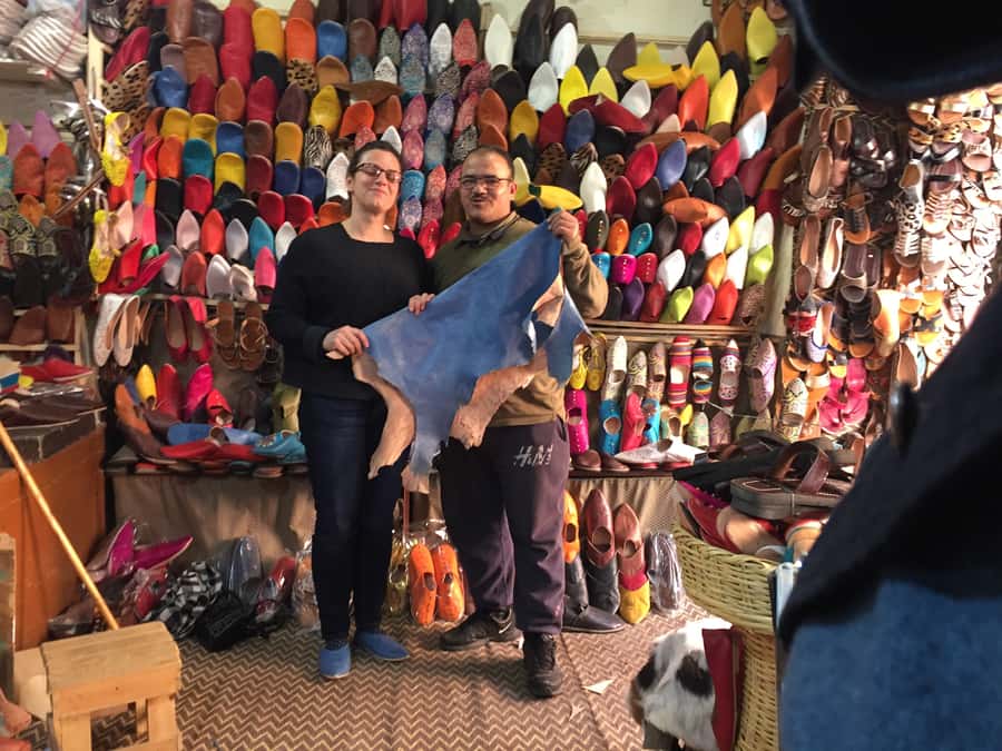 Marrakech: Babouch Making Workshop in the Medina - Meeting Youssef in the Medina