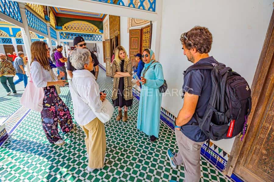 Marrakech: Bahia Palace, Madrasa Bn Yousef, Souk Medina Tour - At a glance