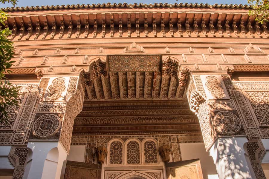 Marrakech: Bahia Palace, Saadian Tombs, Souk and Medina Tour - Bahia Palace, the visual high point