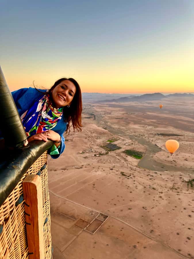 Marrakech: Balloon Flight, Berber Breakfast, and Camel Ride - A Berber breakfast with a mountain view