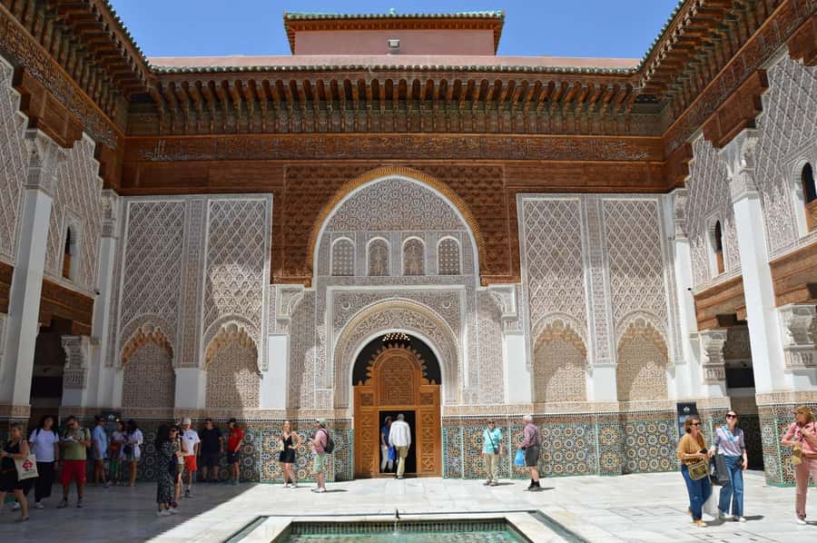 Marrakech: Ben Youssef Medersa, Le Jardin Secret & Souk Tour - Starting at Jemaa el Fnaa