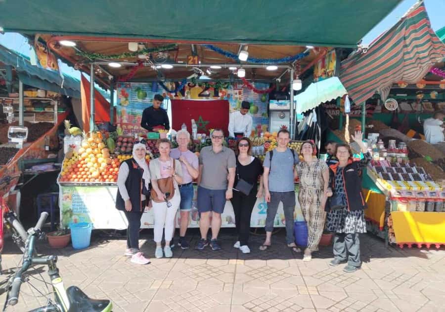 Marrakech: Bicycle Tour with a Local Guide - Traffic, helmets, and how hard the ride feels