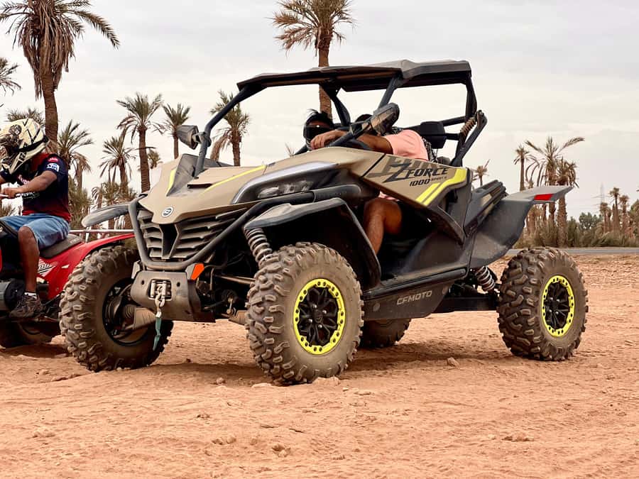 Marrakech: Buggy Adventure & Horse Riding in the Palm Grove - A calm horse ride, then a short burst of speed