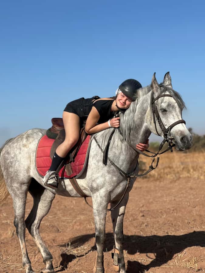 Marrakech: Buggy Adventure & Horse Riding in the Palm Grove - Changing from saddles to a shared buggy