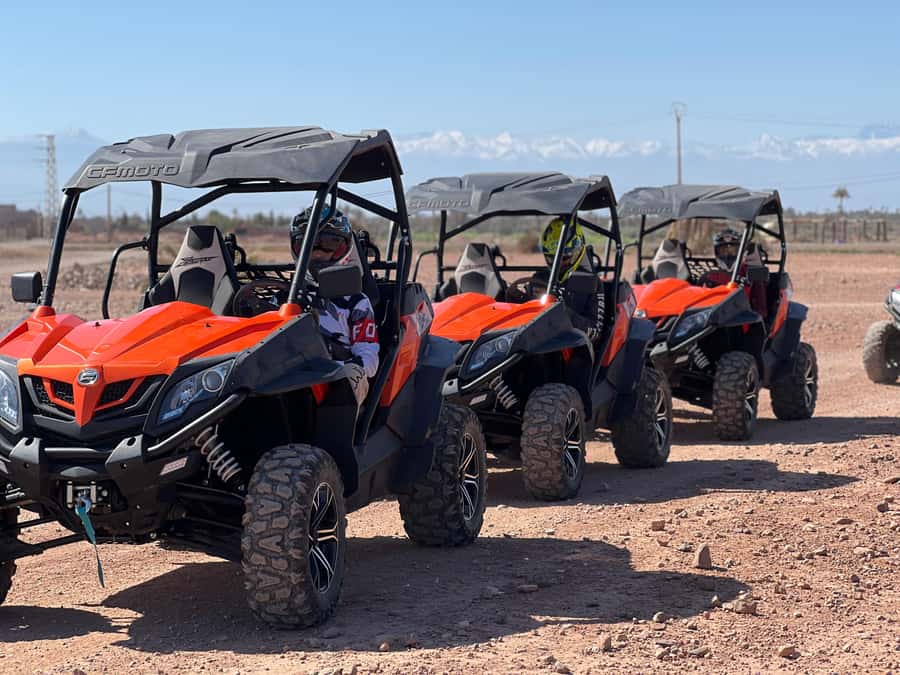 Marrakech Buggy Palmerie and Desert - The photo stop and the guides