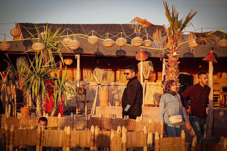 Marrakech: Camel Ride, Dinner, Pool, and Fire Show in Agafay - The optional argan oil stop