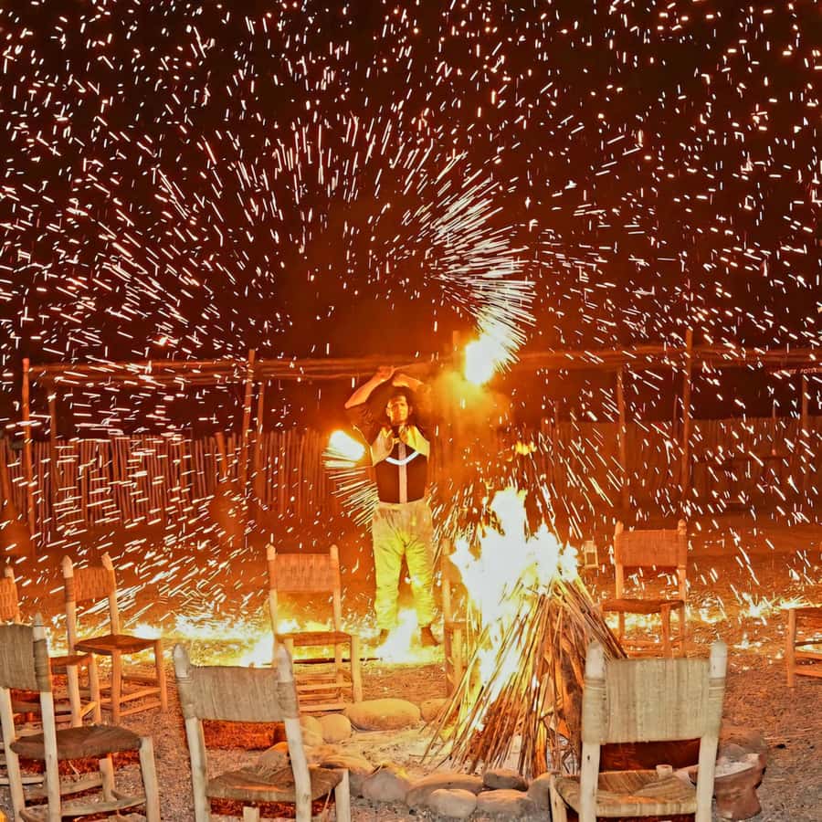 Marrakech: Camel Ride & Sunset Dinner with Fire Show - Is $22 a fair price?