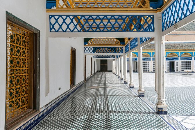 Marrakech City Tour: Private Custom-Made - Bahia Palace: a lesson in Moroccan craftsmanship